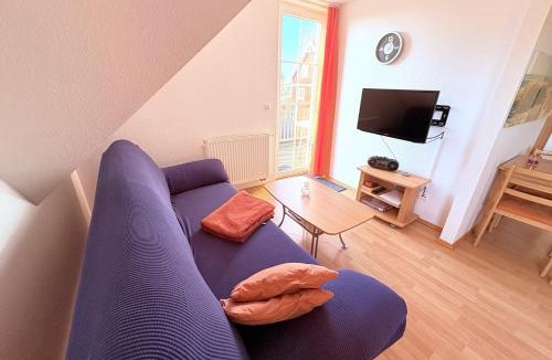 Alt Reddevitz Apartment | Fewo Seelenfrieden 3 - mit Balkon für 4 Personen