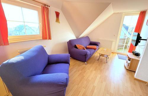 Alt Reddevitz Apartment | Fewo Seelenfrieden 3 - mit Balkon für 4 Personen
