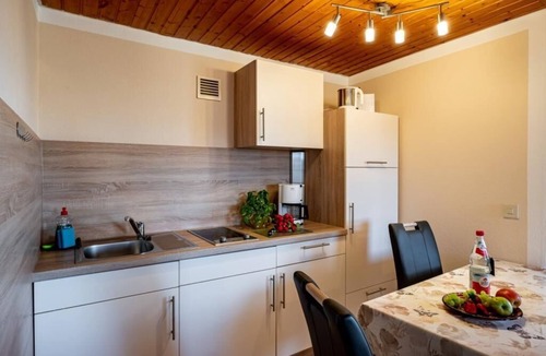 Stammbach Apartment | FeWo Weißensteinblick | Ebenerdige 2-Raum FeWo mit 40qm mit einer Terrasse