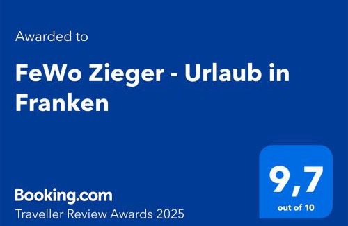 Buttenheim Apartment | FeWo Zieger - Urlaub in Franken