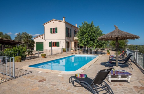 Petra Villa | Finca "Son Puca" with Mountain View, Pool & Wi-Fi