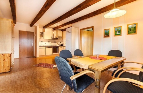 Waldmuenchen Apartment | First floor apartment (85sqm) with south-facing balcony and infrared sauna