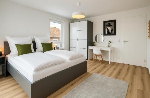 Russee - Hammer Apartment | Fjord Stay - Neue Apartment in Kiel - Free Park - 24-7 Check in - "Oslo"