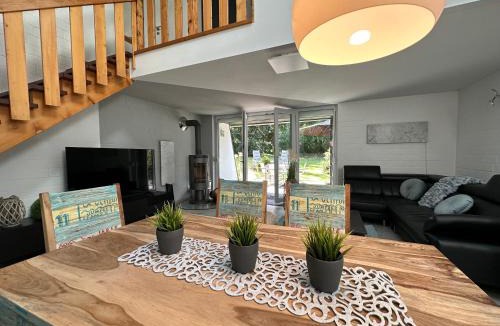 Lichtenberg Apartment | Frankenwald Ferienhaus FourStars am See in Lichtenberg, Bayern, Oberfranken, Bad Steben - Hof -Saale, Rennsteig