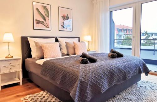 Straubing Apartment | Fynbos Deluxe, Penthouse oder Balkon, Parkplatz