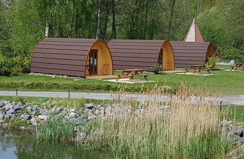 Versmold Cabin | Gamping Pod, the rustic nature lodge in Versmold on Heidekamp