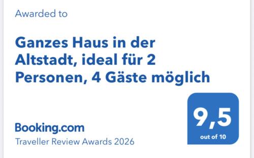 Quakenbruck Apartment | Ganzes Haus in der Altstadt, ideal für 2 Personen, 4 Gäste möglich