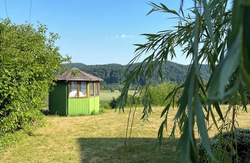 Tettnang Apartment | Garten mit Einzigartigem Panoramablick Nähe Tettnang, Bodensee und Messe