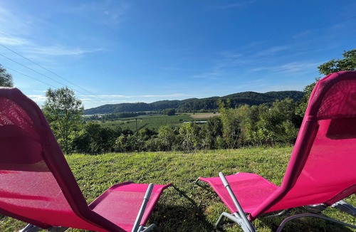 Tettnang Apartment | Garten mit Einzigartigem Panoramablick Nähe Tettnang, Bodensee und Messe