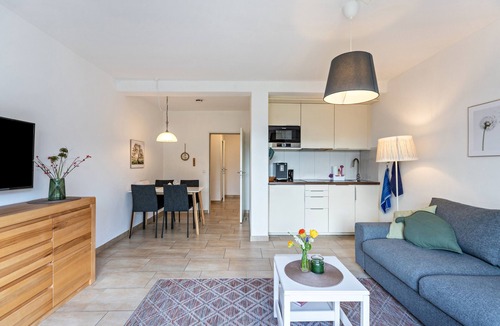 Noer Apartment | 'Gartenglückchen' near the sea with garden and Wi-Fi