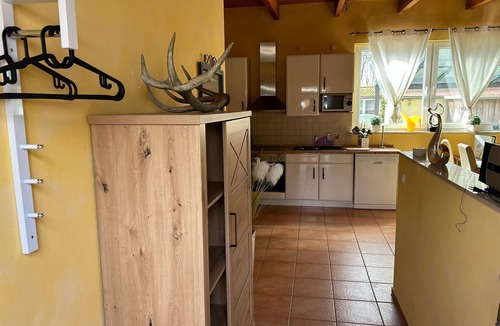 Am Salzhaff House | Gemütlicher Bungalow am Meer in Pepelow