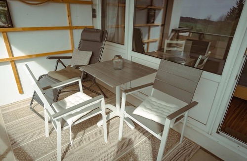 Sankt Englmar Apartment | Gemütliches Appartement mit Überdachten Balkon