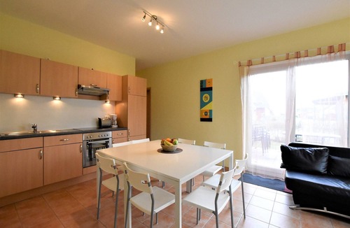 Zierow Apartment | Gemütliches Appartement in Zierow mit Außenkamin
