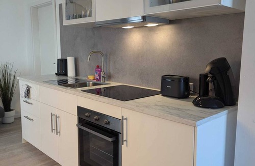 Hamm Apartment | Gemütliches Studio für Vier Personen im Erdgeschoss in der Nähe vom Maxipark