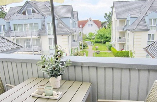 Ostseebad Boltenhagen Apartment | Geschmackvolles Apartment mit Balkon und Tollem Wellnessbereich mit Pool im Haus