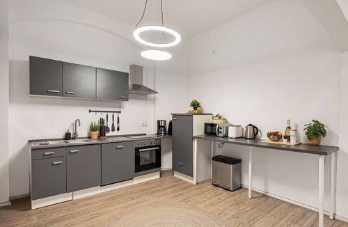 Bad Kissingen Apartment | Gigantic old building apartment with WiFi and free parking in the city center