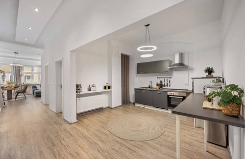 Bad Kissingen Apartment | Gigantic old building apartment with WiFi and free parking in the city center