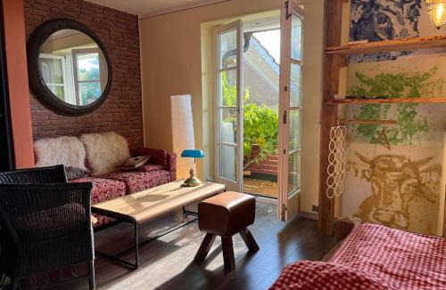 Kempten Apartment | Glückliche Kuh-Villa - Achtsamer Rückzugsort mit Traumgarten, Schwimmteich & Raum zum Sein bis 18 Personen - Allgäu