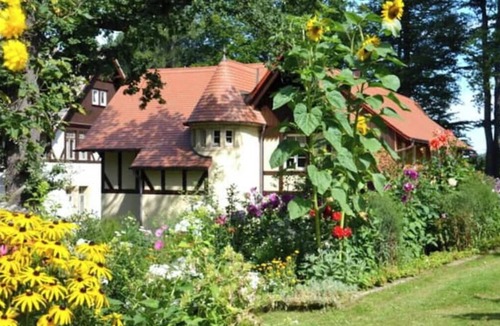Rosenthal-Bielatal Apartment | Great two-story apartment with a log cabin sauna