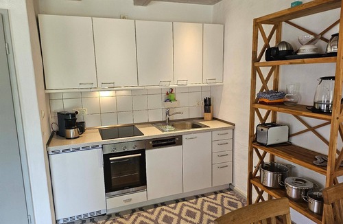 Curau Apartment | Ground floor flat in Curau with terrace, garden and barbecue