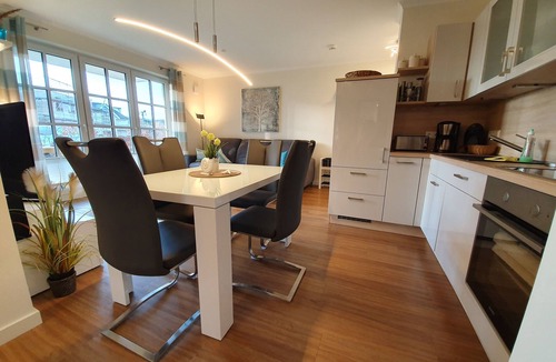 Boergerende-Rethwisch Apartment | Ground floor/quiet/WLAN/terrace with garden and the sound of waves/holiday from day 1