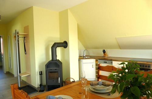 Ostseebad Baabe Apartment | Haus am Deich- Feriendomizil mit Balkon - Feriendomizil mit Balkon