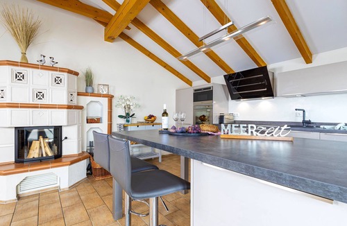 Alt Reddevitz Apartment | Haus Seeblick Whg 09 mit Dachterrasse und Seeblick - CL: Haus Seeblick mit 9 Wohnungen