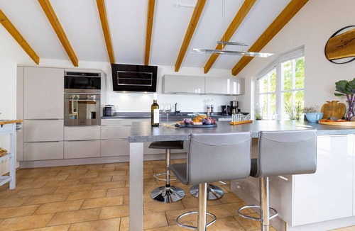 Alt Reddevitz Apartment | Haus Seeblick Whg 09 mit Dachterrasse und Seeblick - CL: Haus Seeblick mit 9 Wohnungen