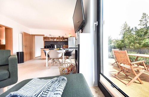 Seebad Bansin Apartment | Haus Sonnenlauf apartment south - with sauna and fireplace