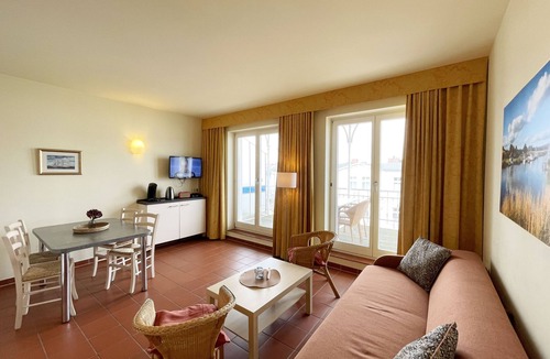 Gohren Apartment | Haus Undine Apt 24 with balcony -. Catering Undine