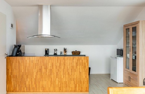 Meersburg Condo | High quality apartment with balcony and stunning lake and Alpine views