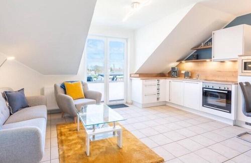 Alt Gaarz Apartment | High-quality apartment with balcony, Baltic Sea view, underground parking space, wellness area