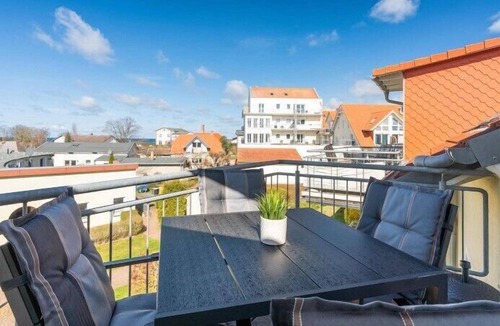 Alt Gaarz Apartment | High-quality apartment with balcony, Baltic Sea view, underground parking space, wellness area