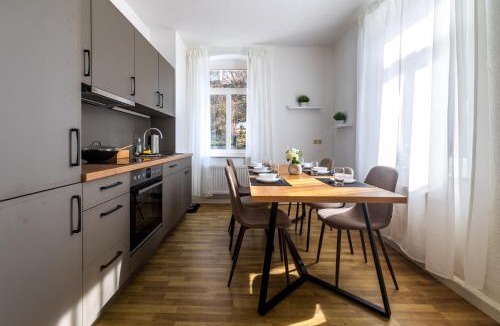 Hohnstein Apartment | HohnsteinOase-Infrarot Sauna-3 Schlafzimmer-Waschmaschine