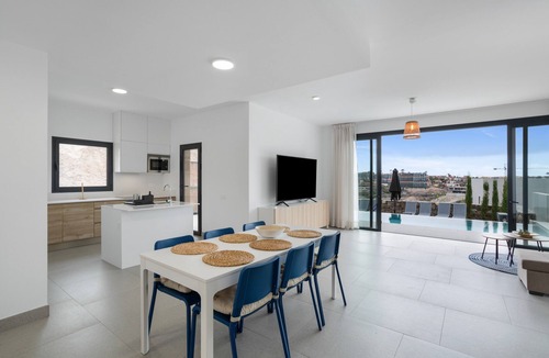 Salobre Villa | Holiday Villa 'Yucas 17' with Sea Views, Wi-Fi, and Air Conditioning