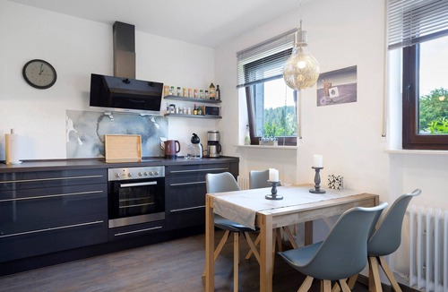 Schoenwald House | Holiday Home 'Obergfell, 110 Qm' with Private Terrace, Private Garden and Wi-Fi