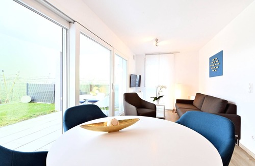Wasserburg Apartment | Holiday Apartment 'Dinkelbach Traumblick 3E' with Private Terrace, Garden & Wi-Fi