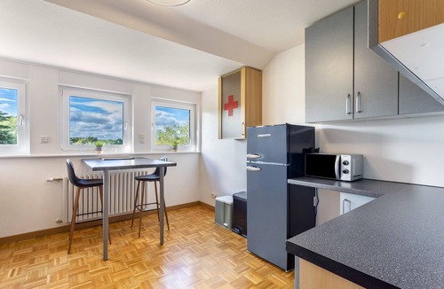 Huesten Apartment | Holiday Apartment 'RuhrWaldBlick' with Balcony and Wi-Fi