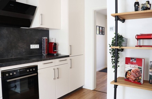 Neuenburg am Rhein House | Holiday Home 'Hq16 - Modern' with Private Terrace, Balcony and Wi-Fi
