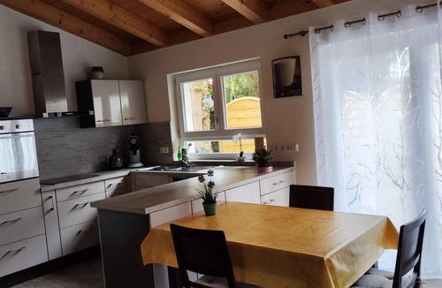 Deggenhausertal House | Holiday Home 'Haus Pluto' with Private Terrace and Wi-Fi