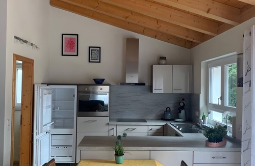 Deggenhausertal House | Holiday Home 'Haus Pluto' with Private Terrace and Wi-Fi