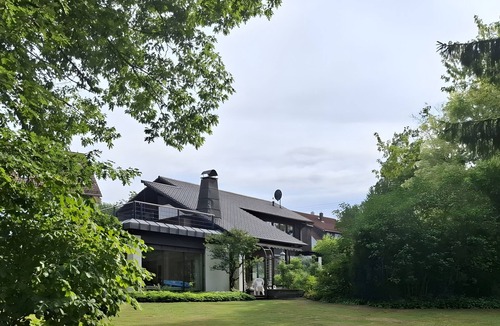 Burgthann House | Holiday Home 'With Swimming Hall' with Private Terrace, Private Garden and Wi-Fi
