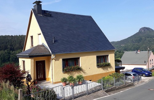 Prossen Apartment | Holiday room in a quiet area with a wonderful view