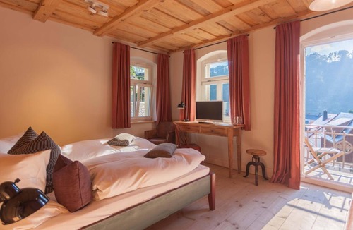 Schmilka Bed & Breakfast | Hotel zur Mühle: Double room (half board) - Bio- & Nationalparkrefugium Schmilka