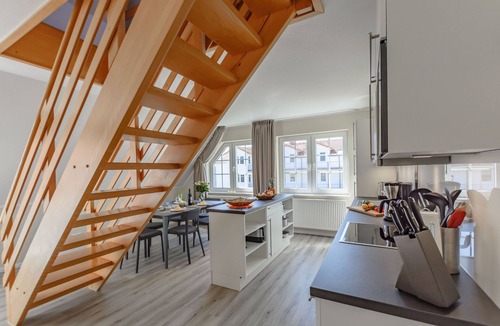 Thiessow Apartment | House A - Whg 04 with balcony - F: Lotsenberg Apartments with 8 apartments with balcony