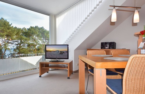 Seebad Bansin Apartment | House Ardenne 07 - perfect beach location with balcony and Baltic Sea view