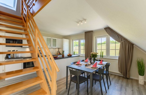 Thiessow Apartment | House B - Whg 03 with balcony - F: Lotsenberg Apartments with 8 apartments with balcony