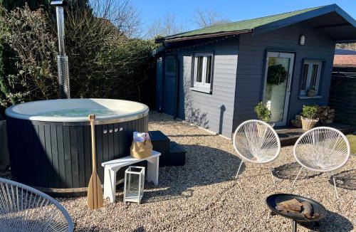 Haddorfer Seen House | House Lexington mit Sauna & Whirlpool am See