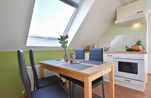 Ahlbeck Apartment | House Thalia 4 Bernstein - modern furnishings with fireplace