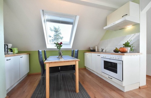 Ahlbeck Apartment | House Thalia 4 Bernstein - modern furnishings with fireplace